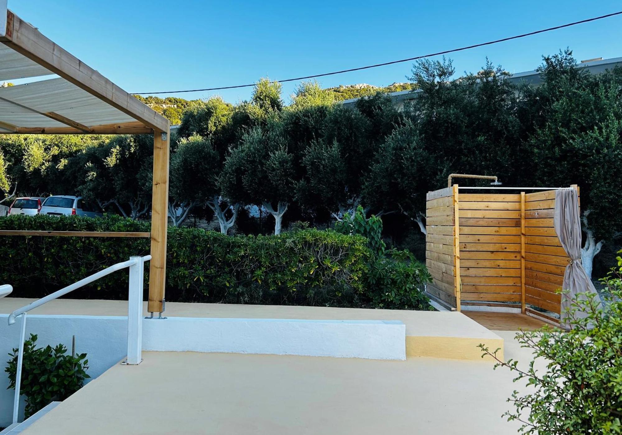 Angelos Studios 1-2 In Faliraki Rhodes-Ground Floor Bagian luar foto
