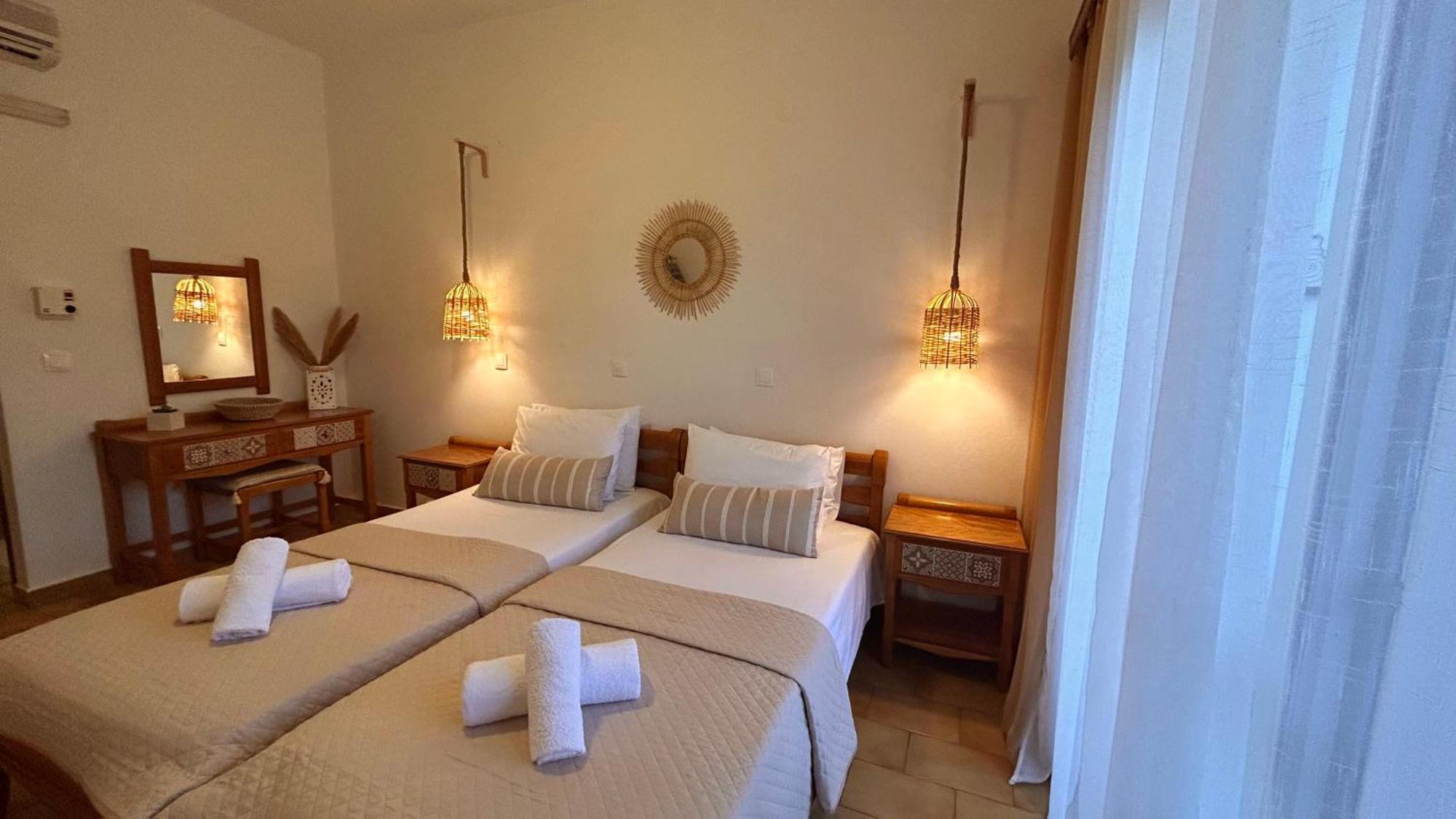 Angelos Studios 1-2 In Faliraki Rhodes-Ground Floor Bagian luar foto